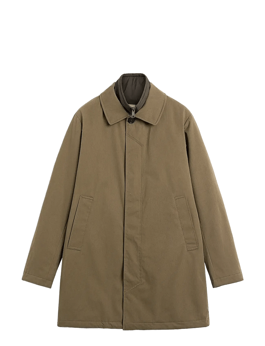Brixtol Textiles - Duncan Cotton - hybrid-jacken - deep fern - 1