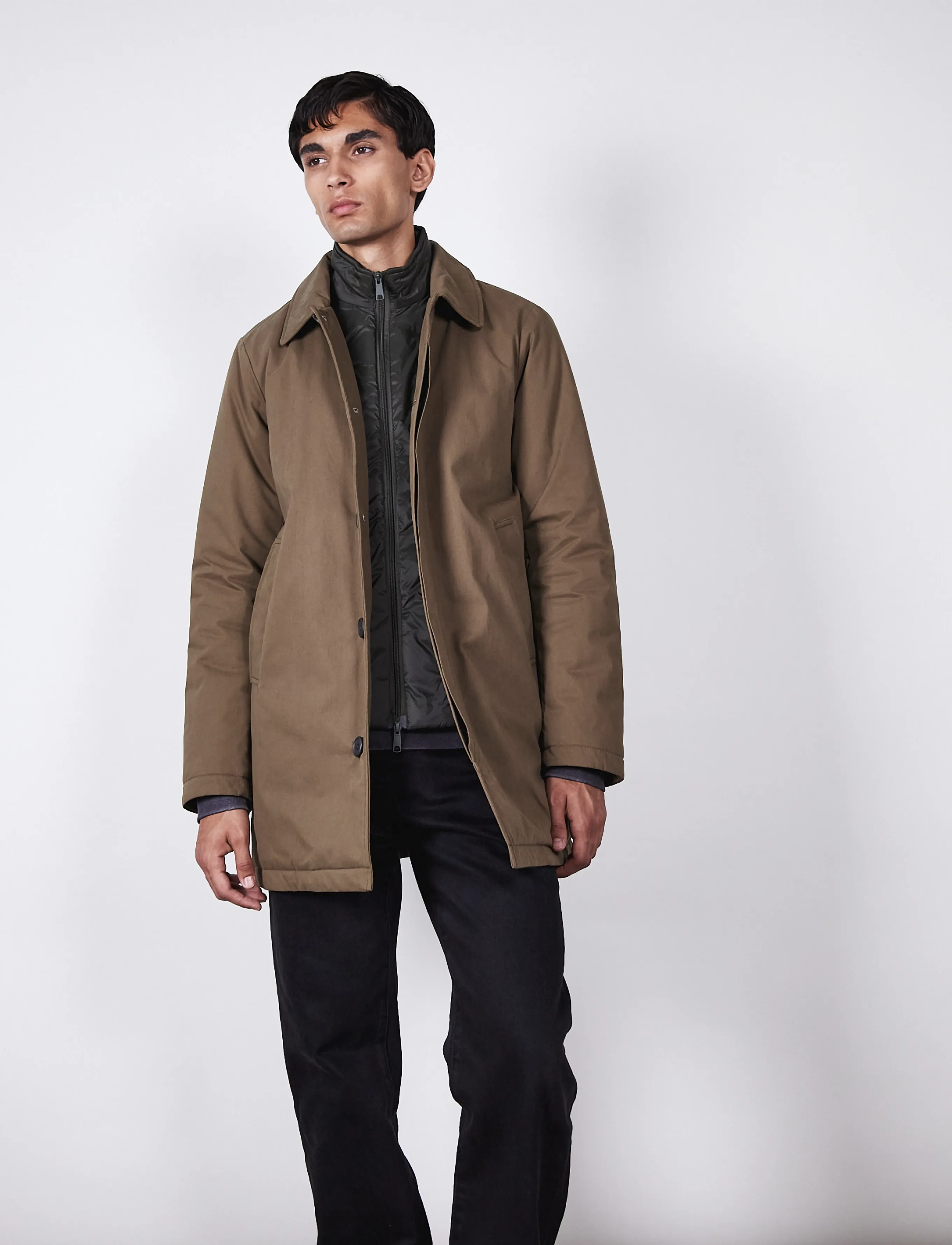 Brixtol Textiles Duncan Cotton - Jacken - DEEP FERN / khaki/green