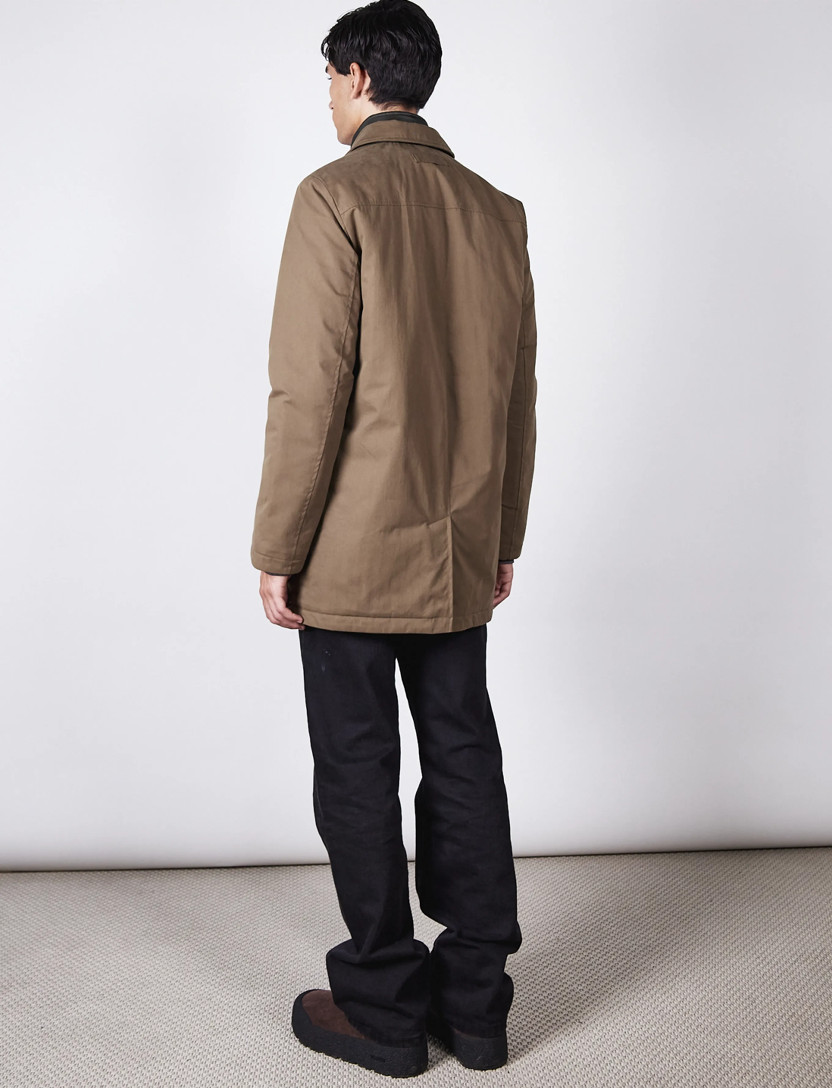 Brixtol Textiles - Duncan Cotton - hybrid-jacken - deep fern - 3