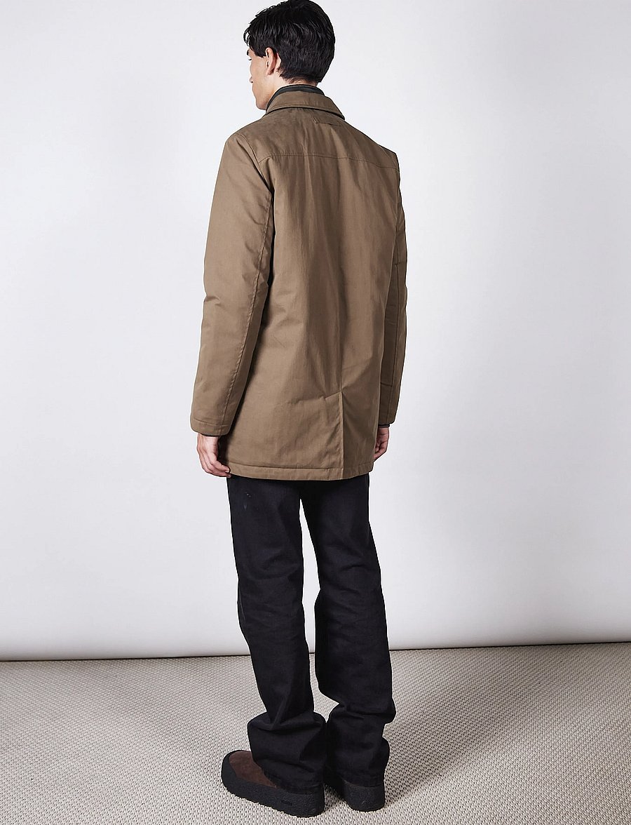 Brixtol Textiles - Duncan Cotton - hybrid-jacken - deep fern - 3