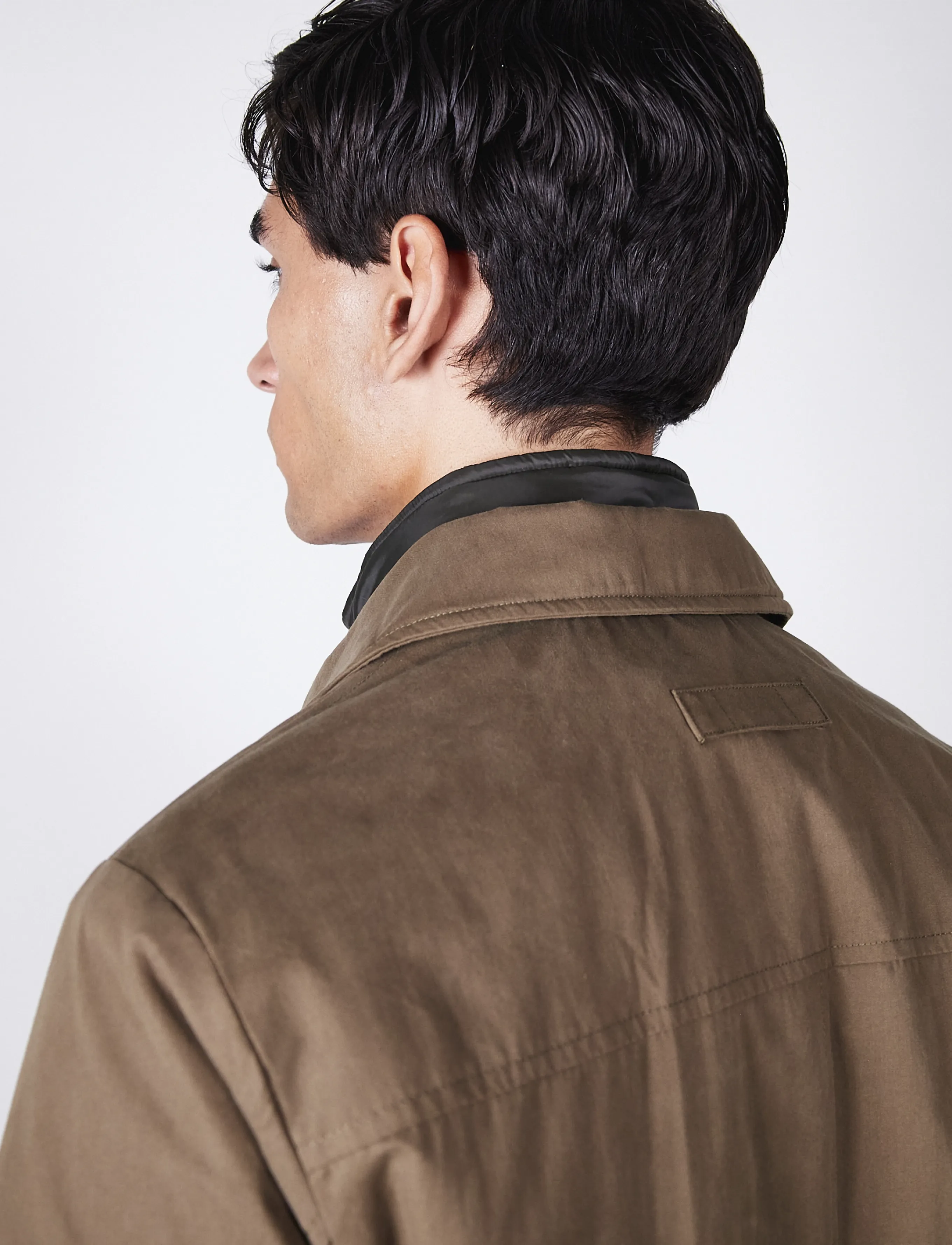 Brixtol Textiles - Duncan Cotton - hybrid-jacken - deep fern - 4