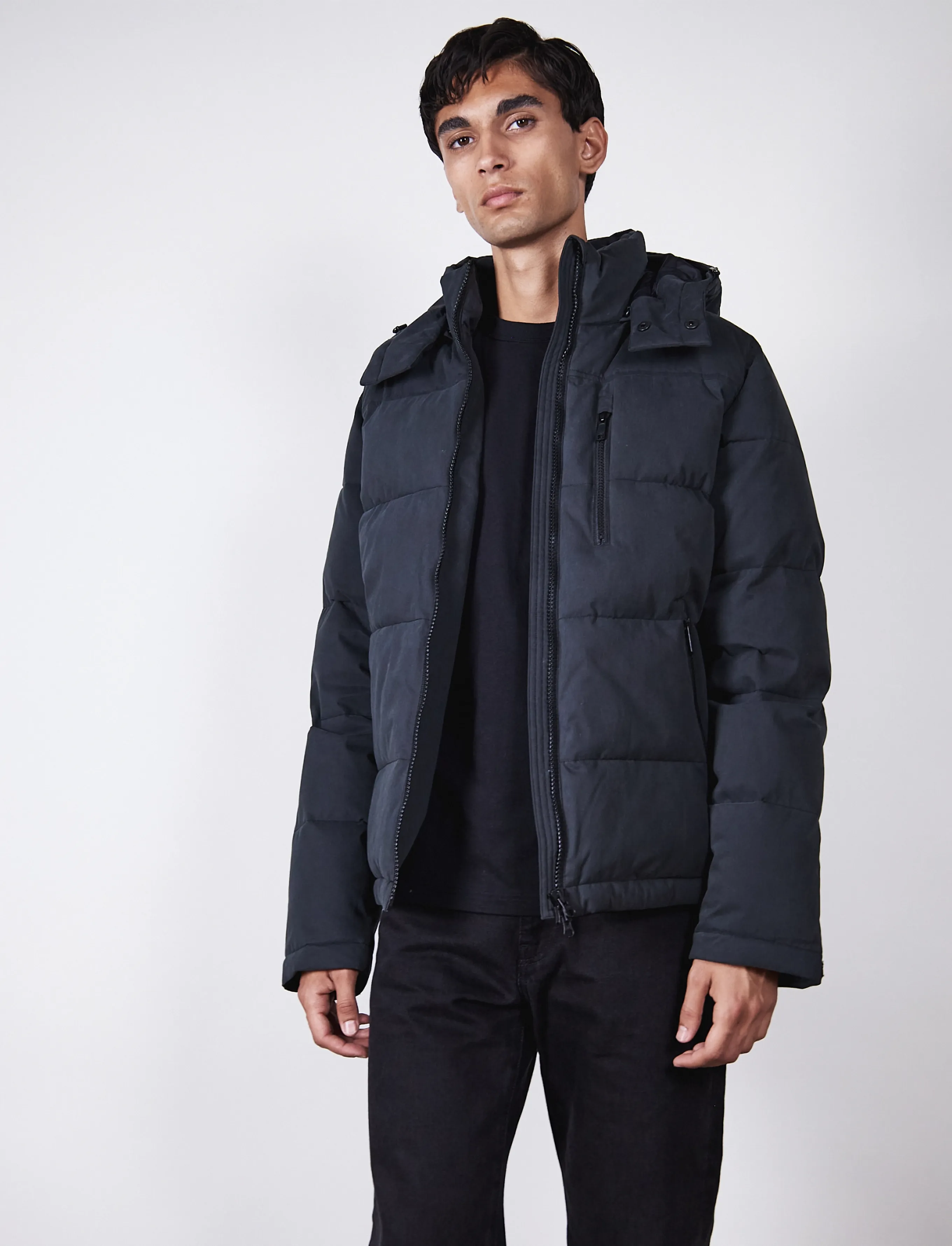 Brixtol Textiles - Gene - daunenjacken - black - 2