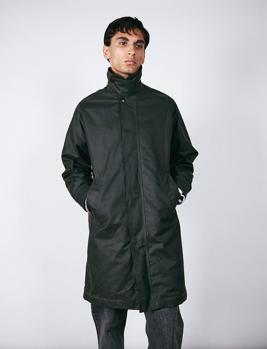 Brixtol Textiles - Hayden - olive - 0