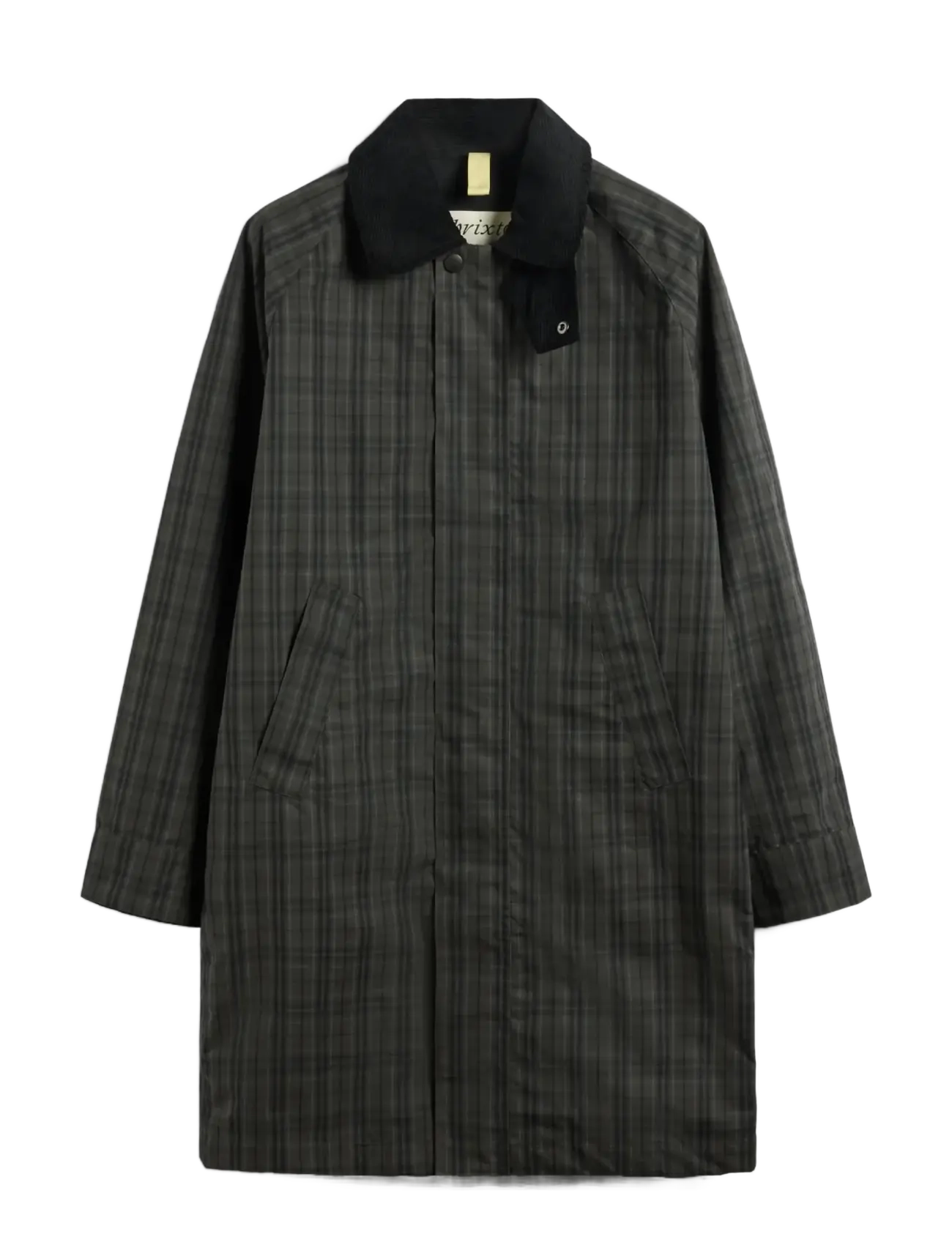 Brixtol Textiles - Hayden - black check - 1