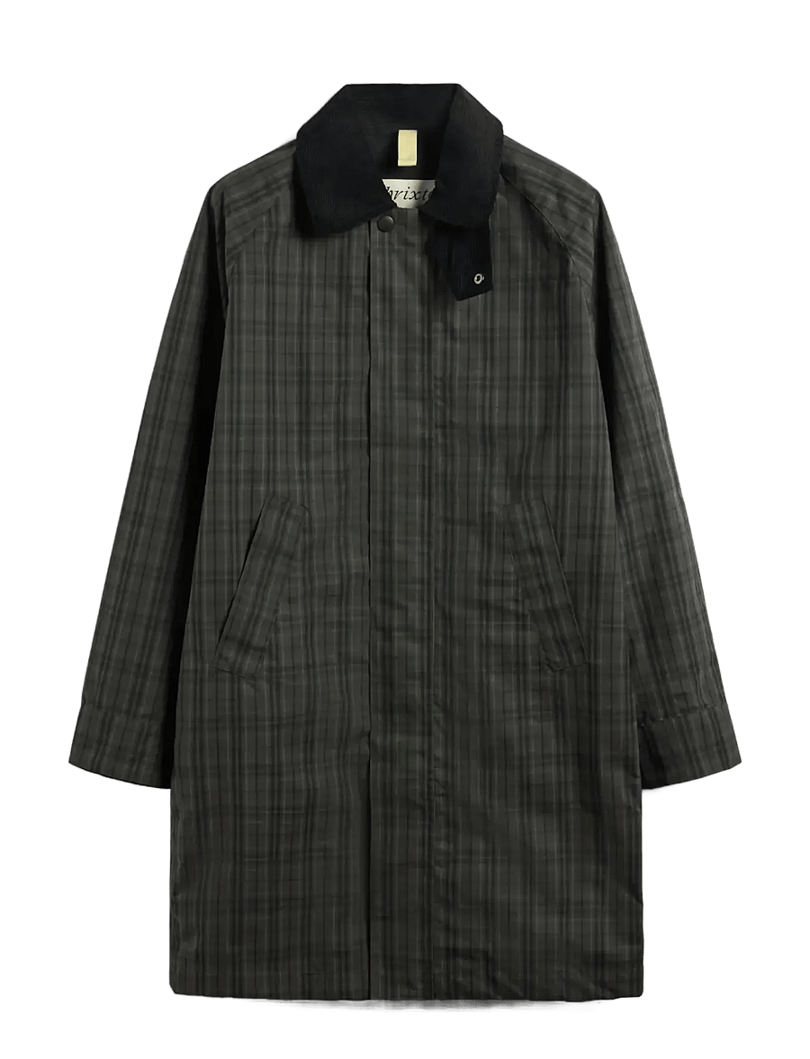 Brixtol Textiles - Hayden - black check - 1