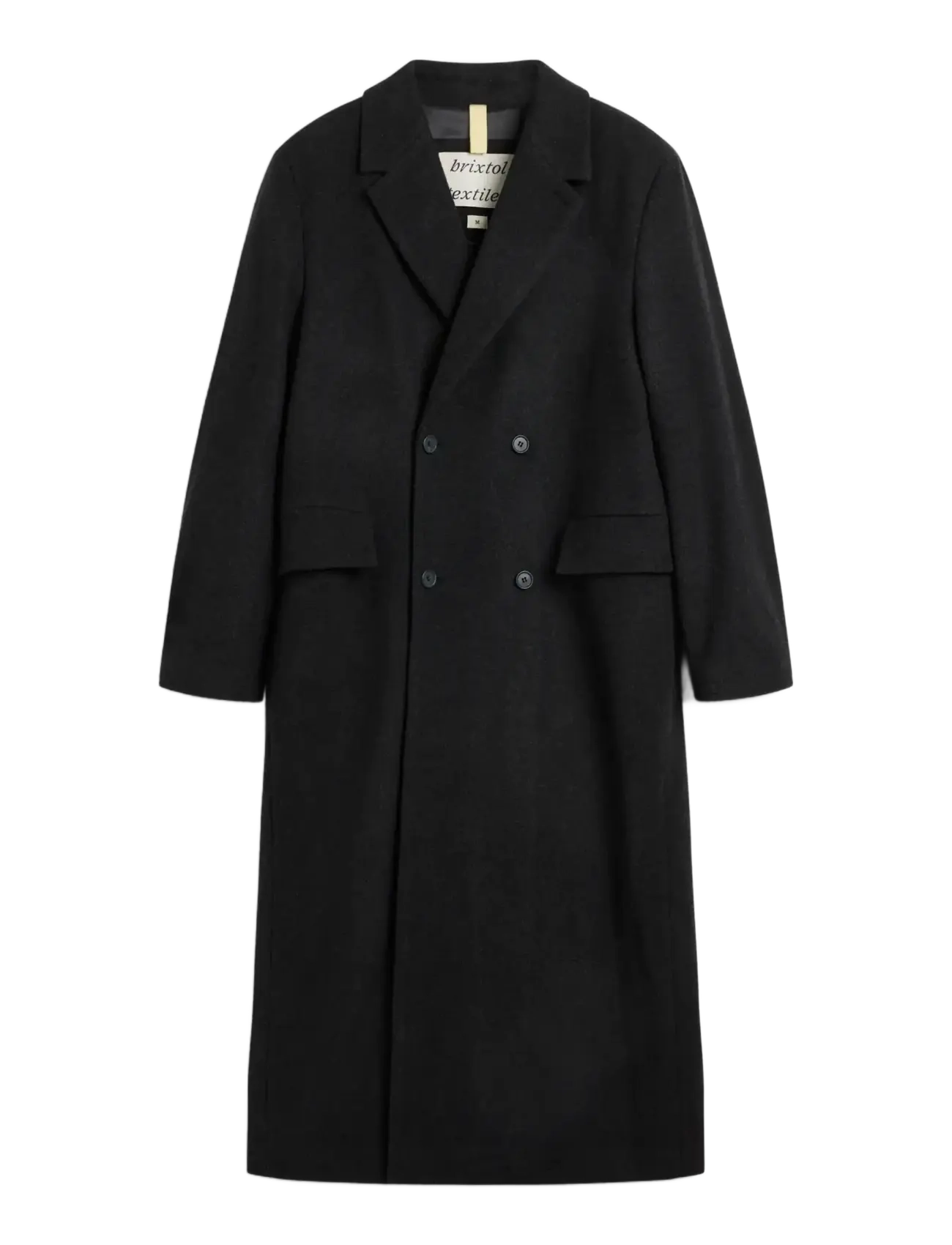 Brixtol Textiles - Hugo - black melange - 1
