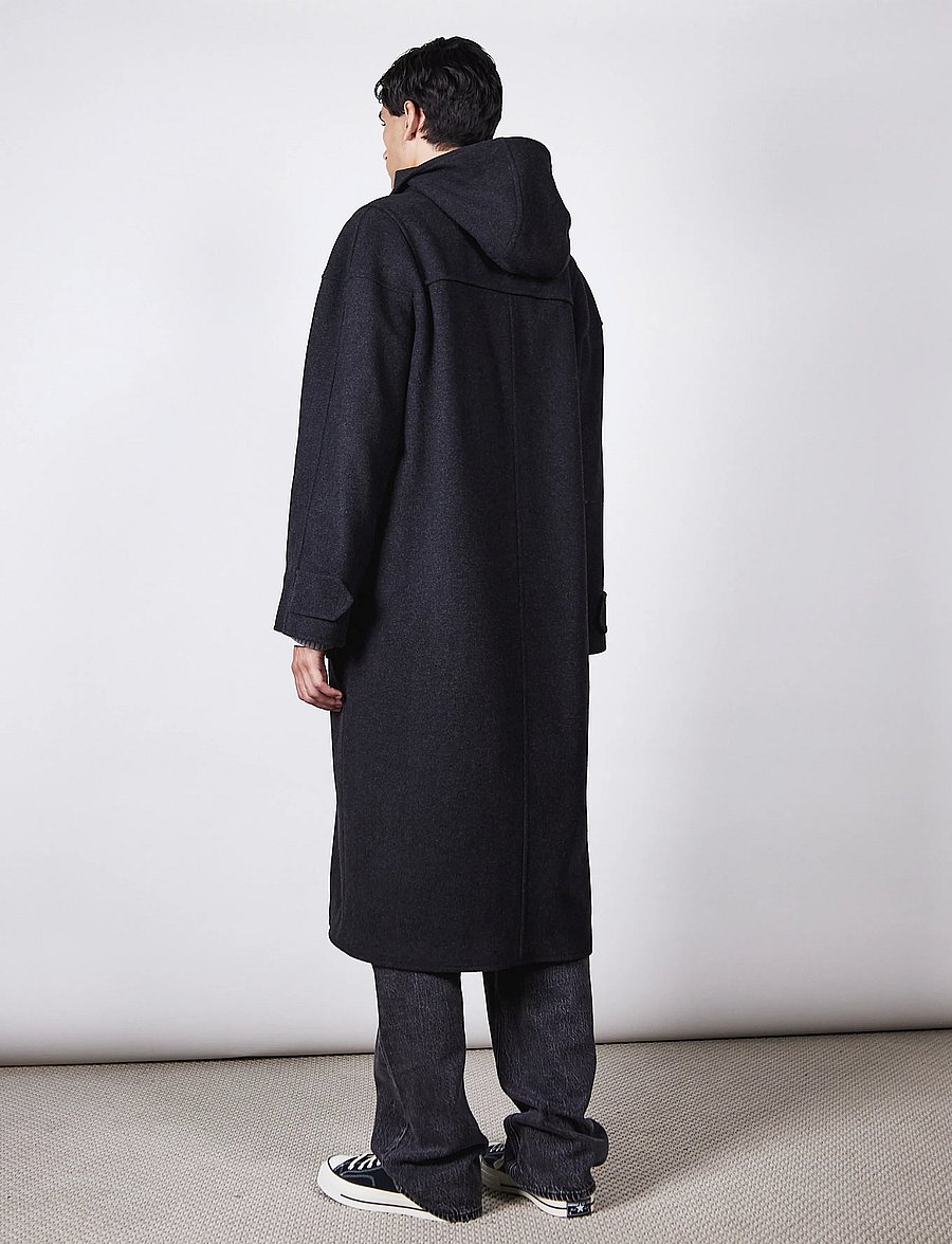 Brixtol Textiles - Lachlan - black melange - 2