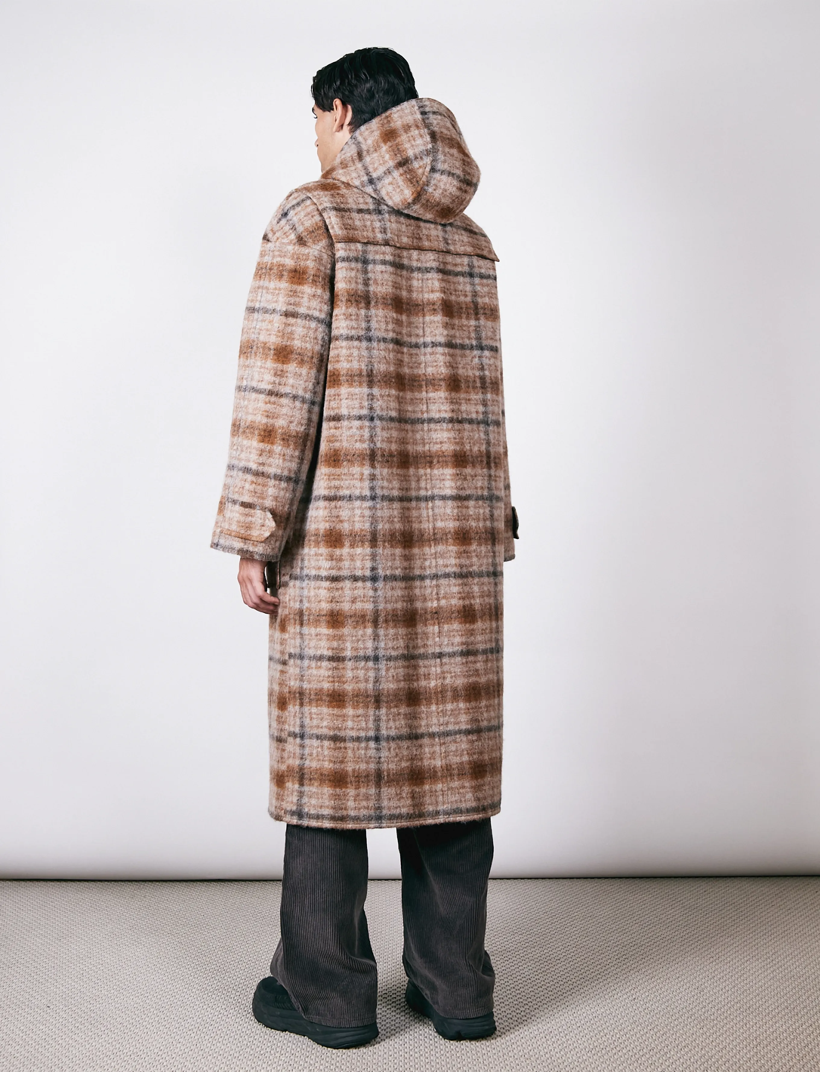 Brixtol Textiles - Lachlan - beige check - 3