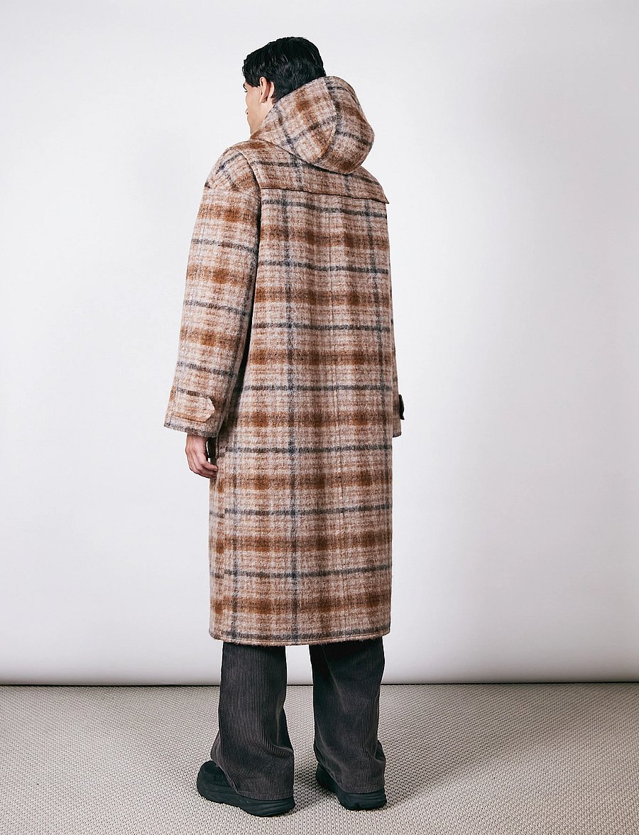 Brixtol Textiles - Lachlan - beige check - 3