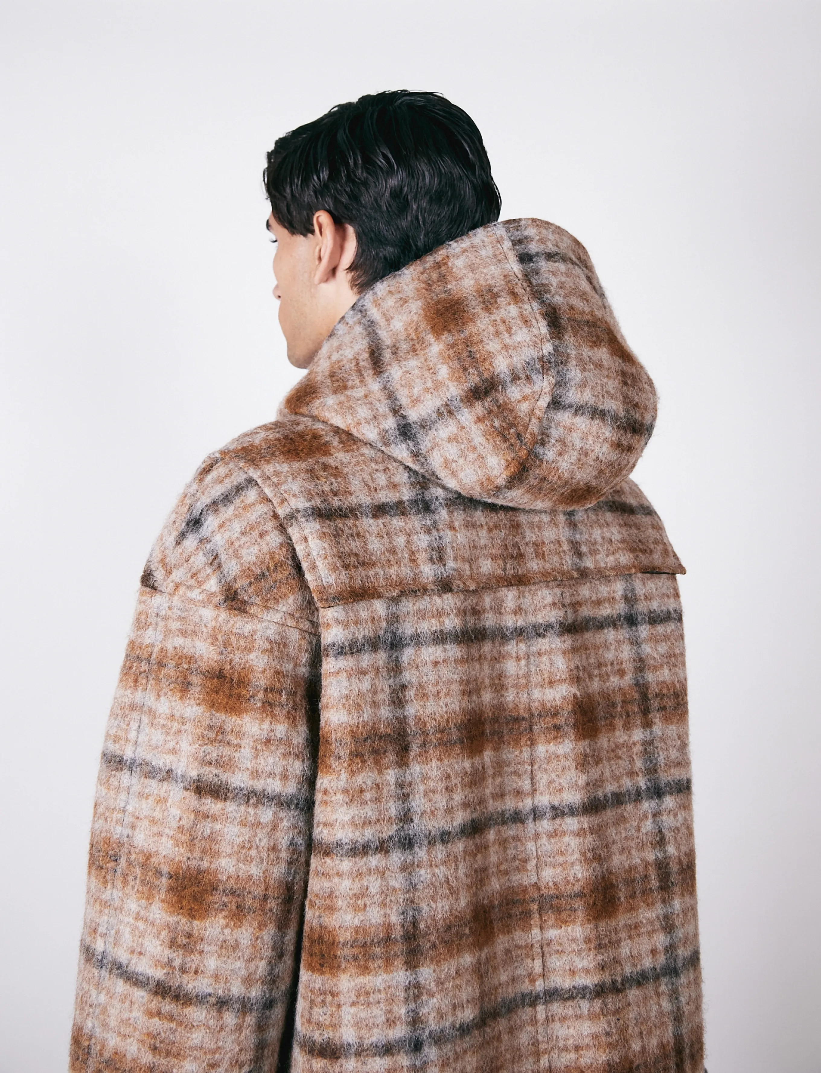 Brixtol Textiles - Lachlan - beige check - 4