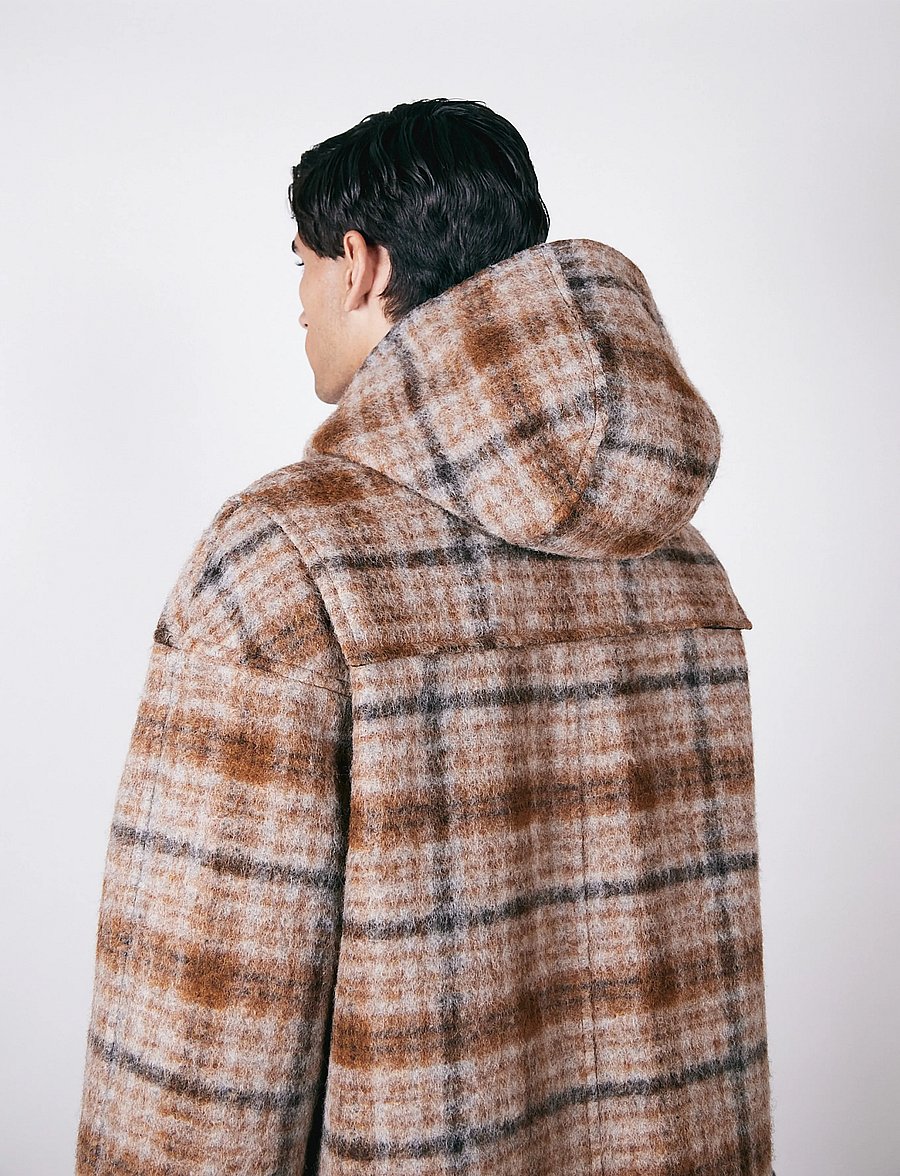 Brixtol Textiles - Lachlan - beige check - 4