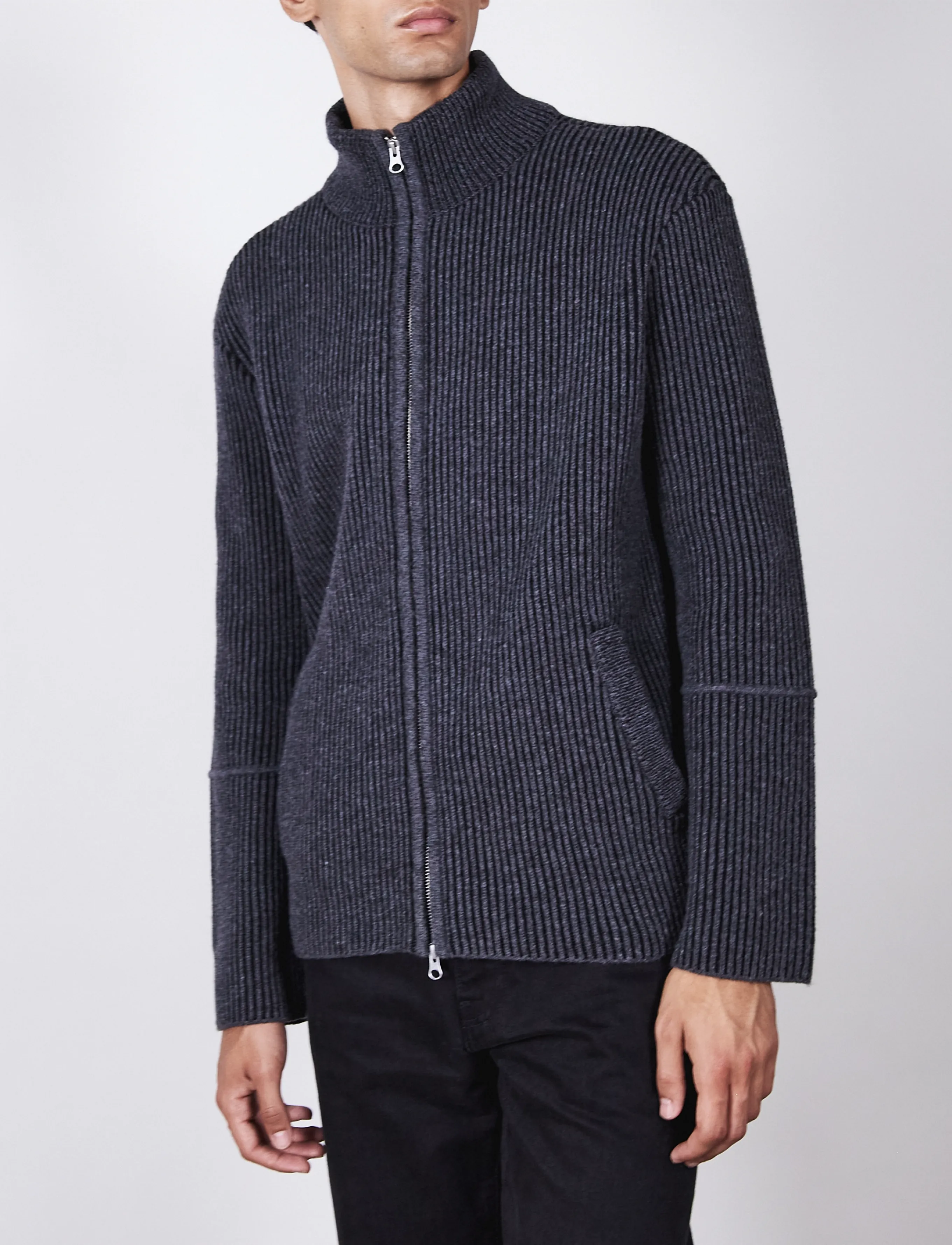 Brixtol Textiles Seven Wool - Brixtol Textiles - BLACK MELANGE / black