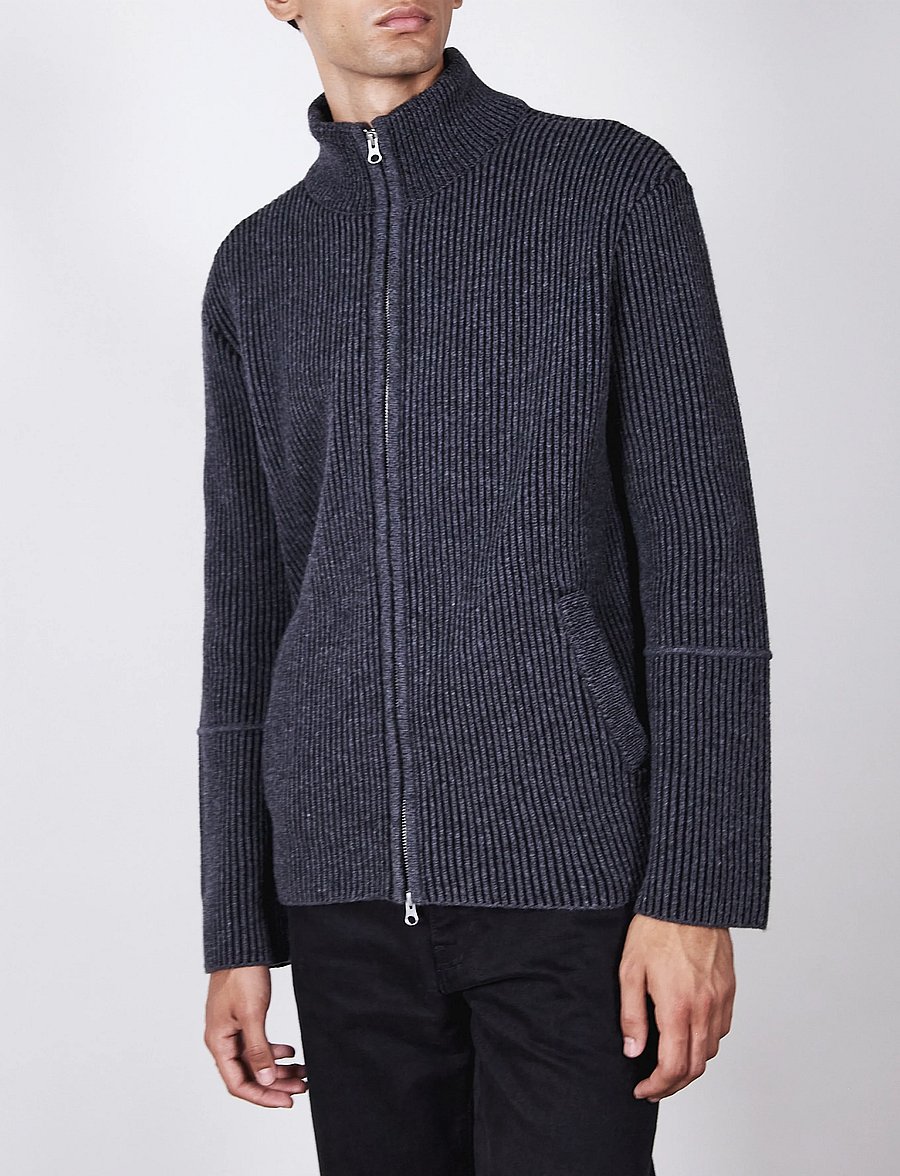 Brixtol Textiles - Seven Wool - winterjacken - black melange - 0