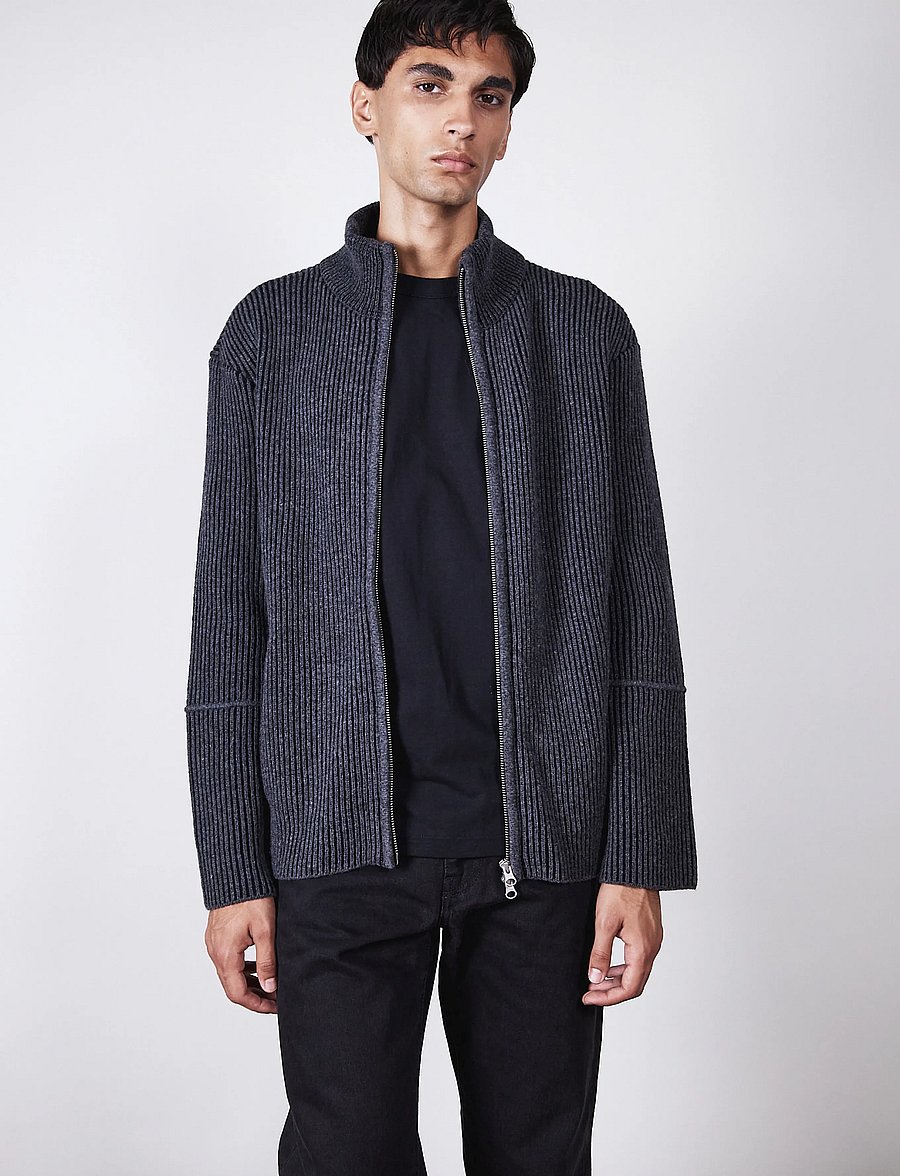 Brixtol Textiles - Seven Wool - winterjacken - black melange - 2