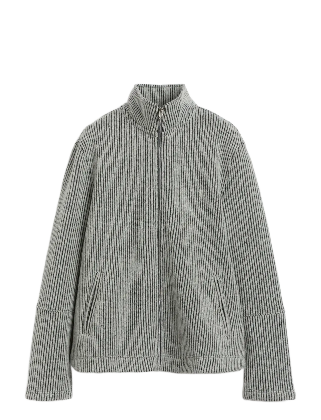 Brixtol Textiles - Seven Wool - light grey - 1