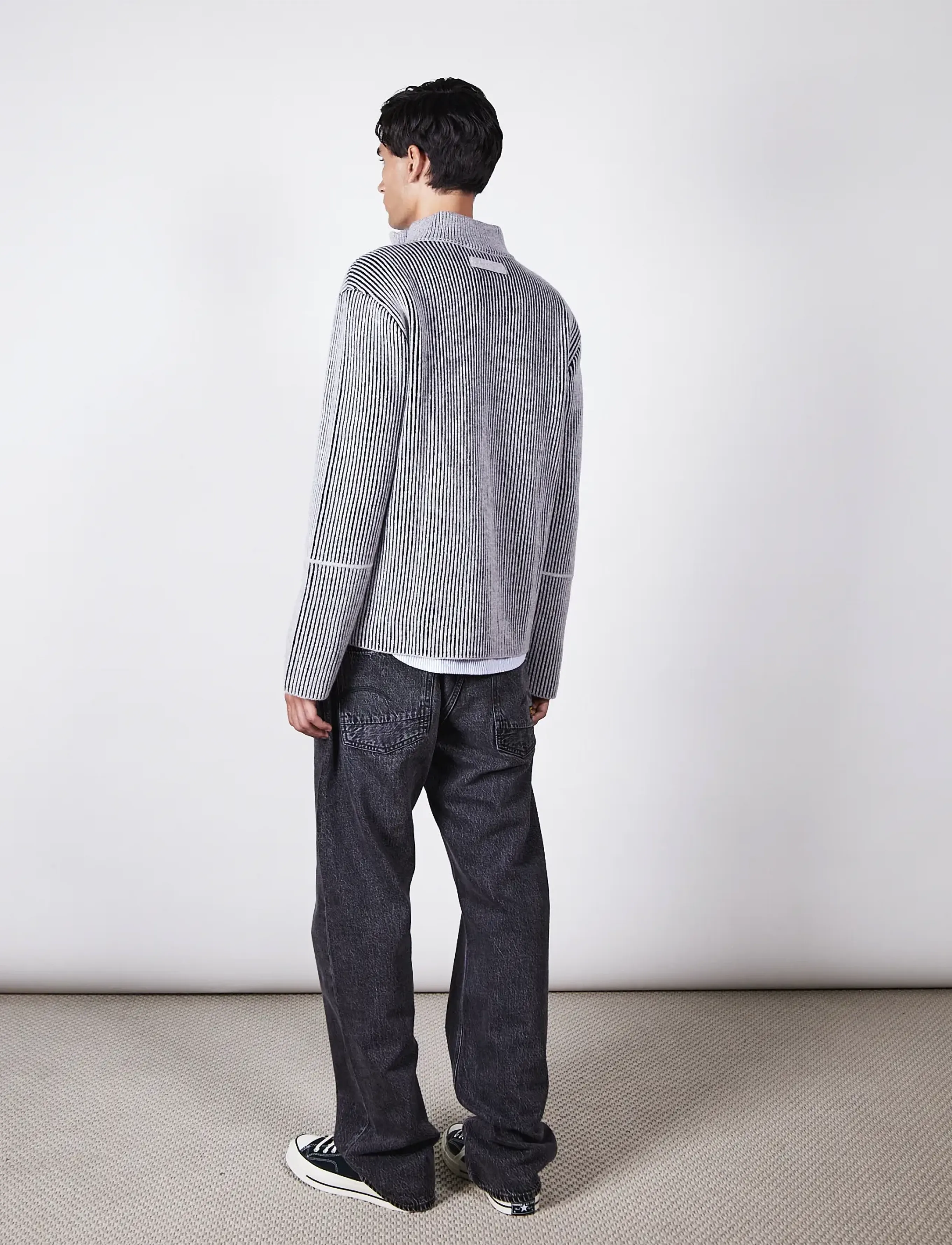 Brixtol Textiles - Seven Wool - light grey - 2