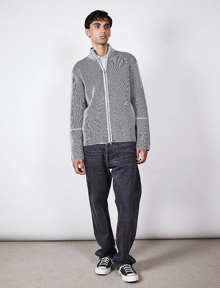 Brixtol Textiles - Seven Wool - light grey - 3