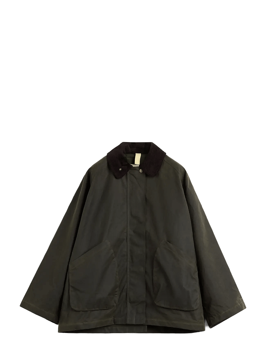 Brixtol Textiles - Davonna - utility jackets - olive - 1