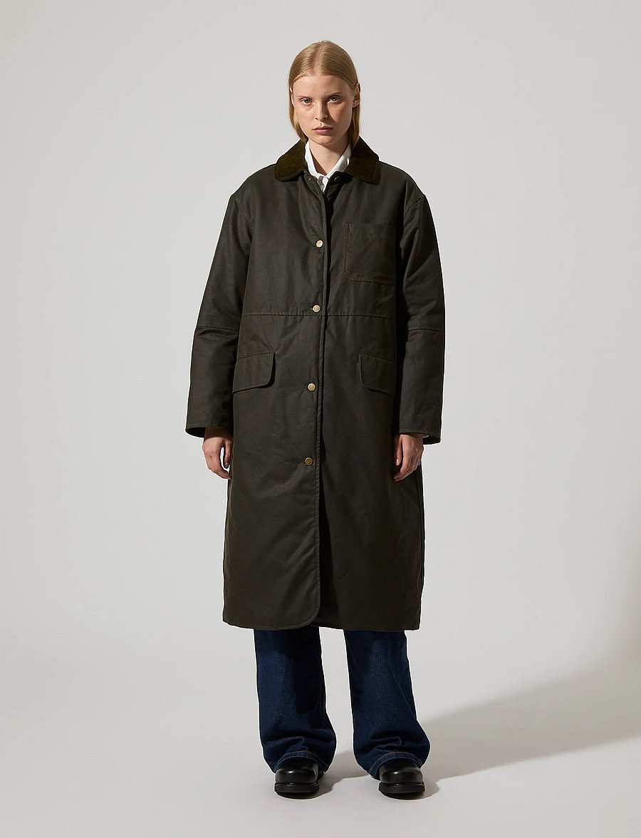 Brixtol Textiles - Joan Jett Padded - winter jackets - olive - 0