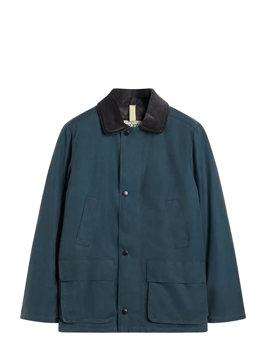 Brixtol Textiles - Curtis - daunenjacken - blue grey - 1