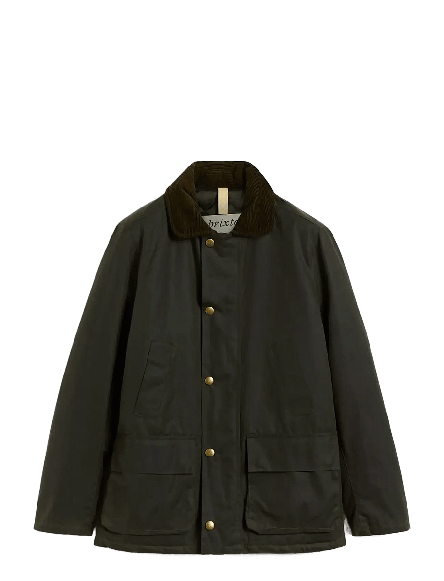 Brixtol Textiles - Curtis - down jackets - olive - 1