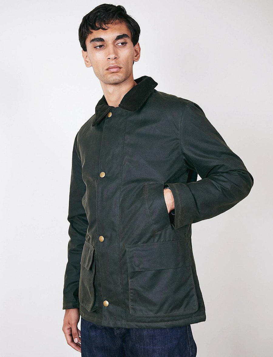 Brixtol Textiles - Curtis - down jackets - olive - 3