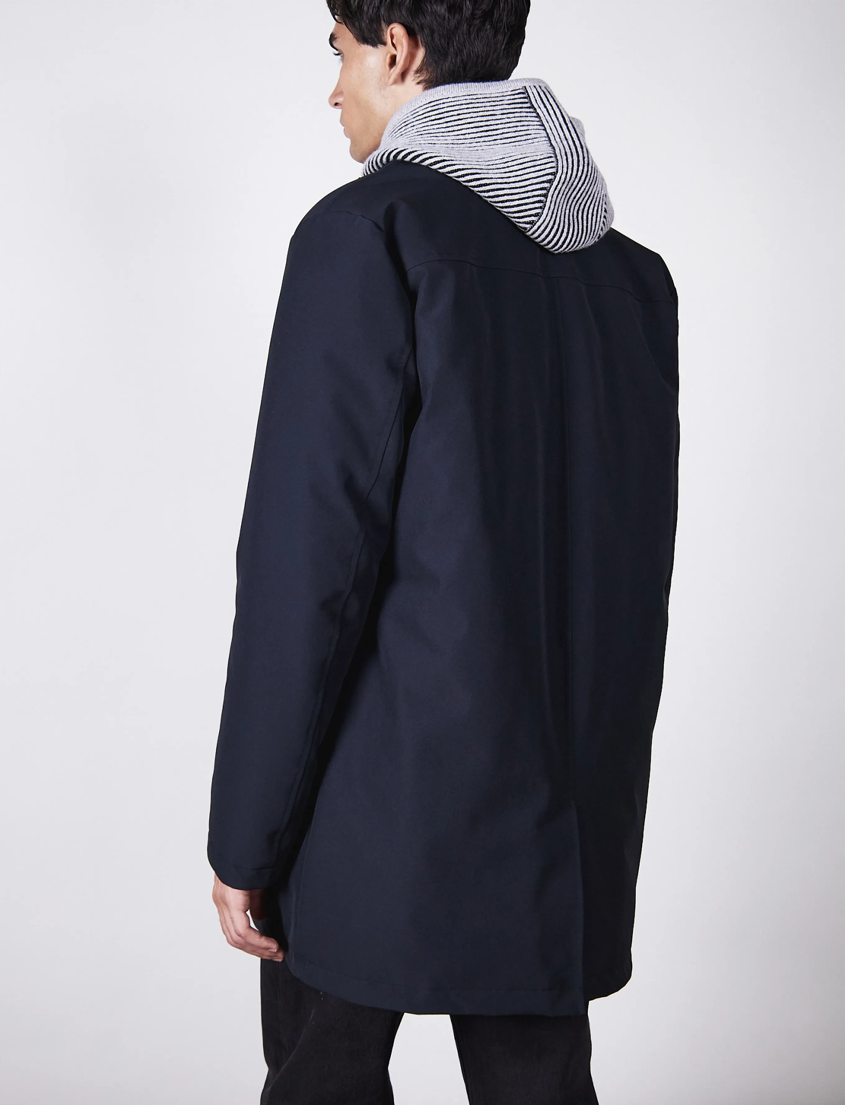 Brixtol Textiles - Duncan - hybrid jackets  - black - 2