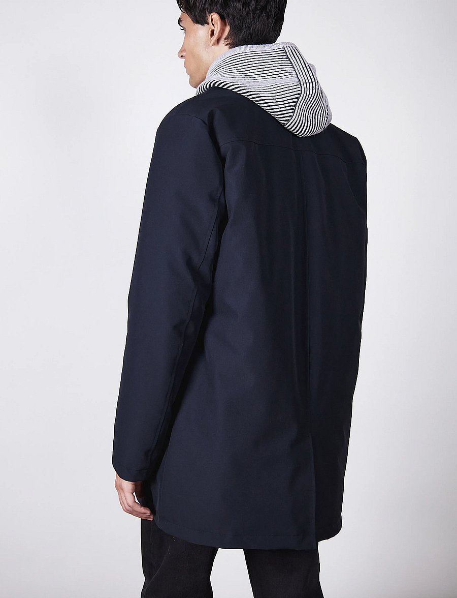 Brixtol Textiles - Duncan - hybrid jackets - black - 2