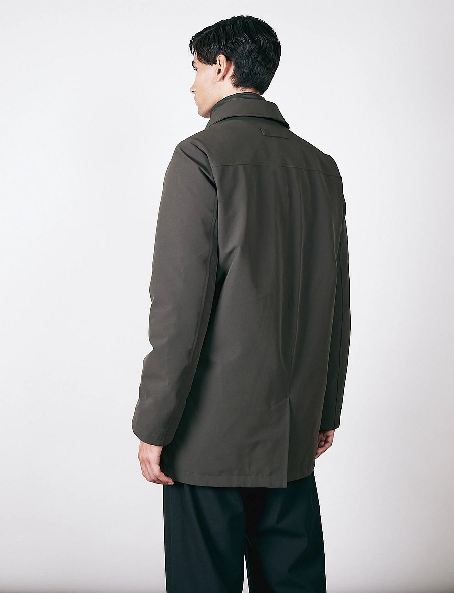 Brixtol Textiles - Duncan - hybrid jackets - olive - 2