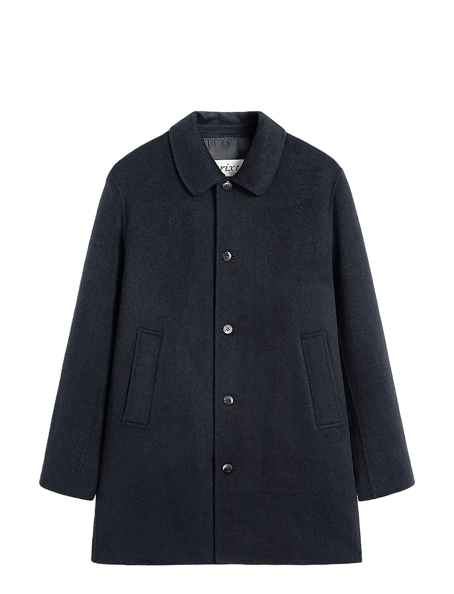 Brixtol Textiles - T-Coat Wool - winterjacken - midnight blue - 1