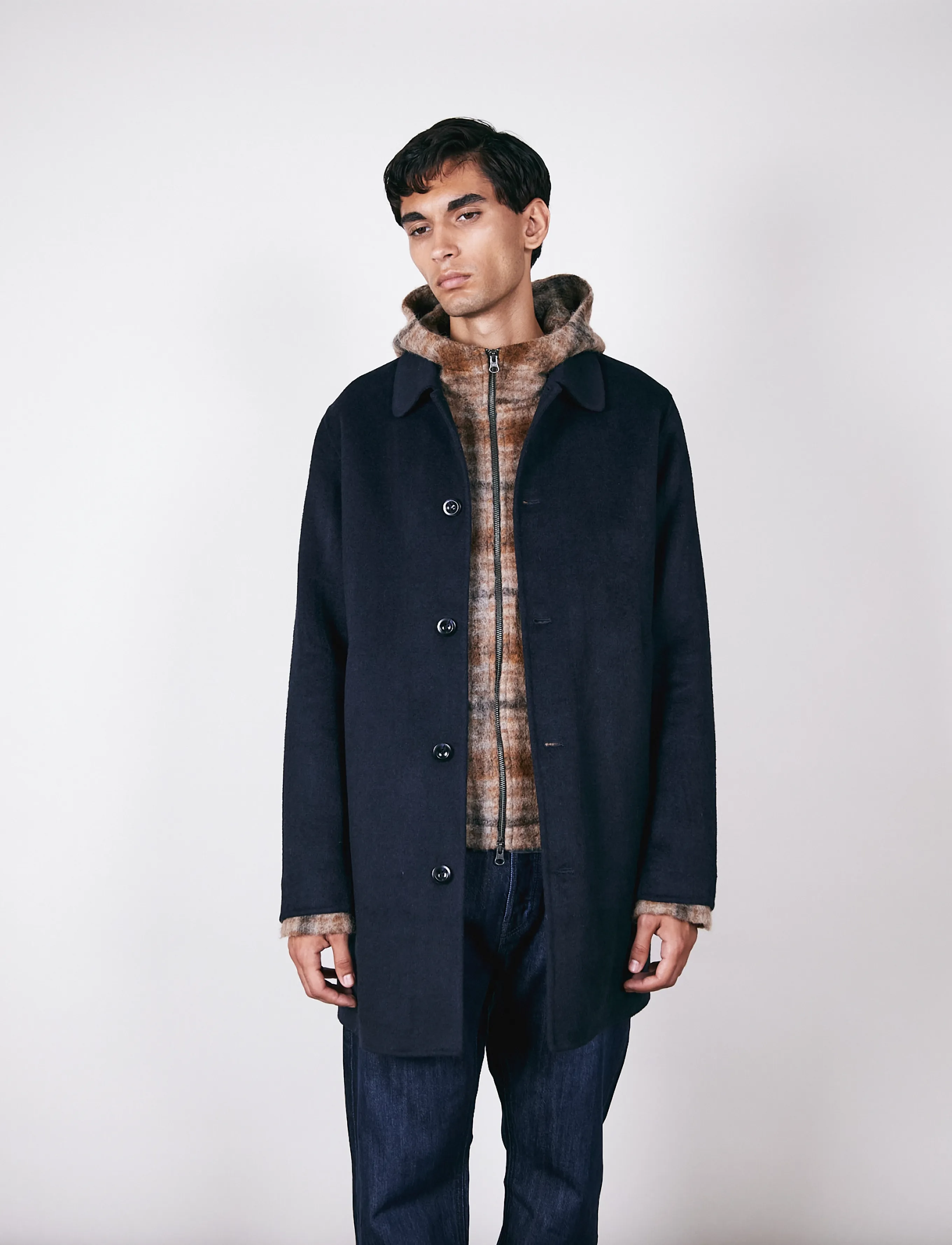 Brixtol Textiles T-Coat Wool kappor & rockar herr – bild 2