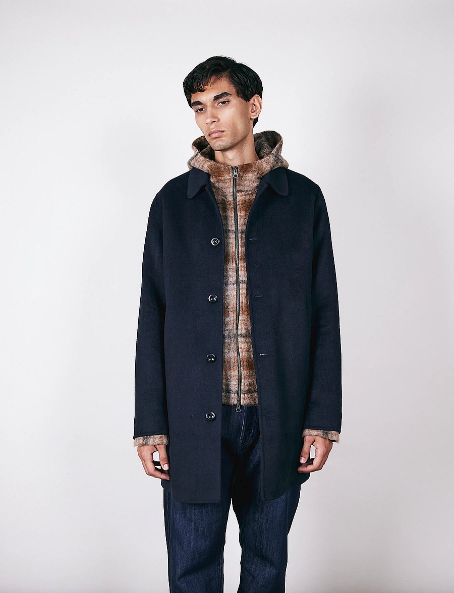 Brixtol Textiles - T-Coat Wool - winterjacken - midnight blue - 2