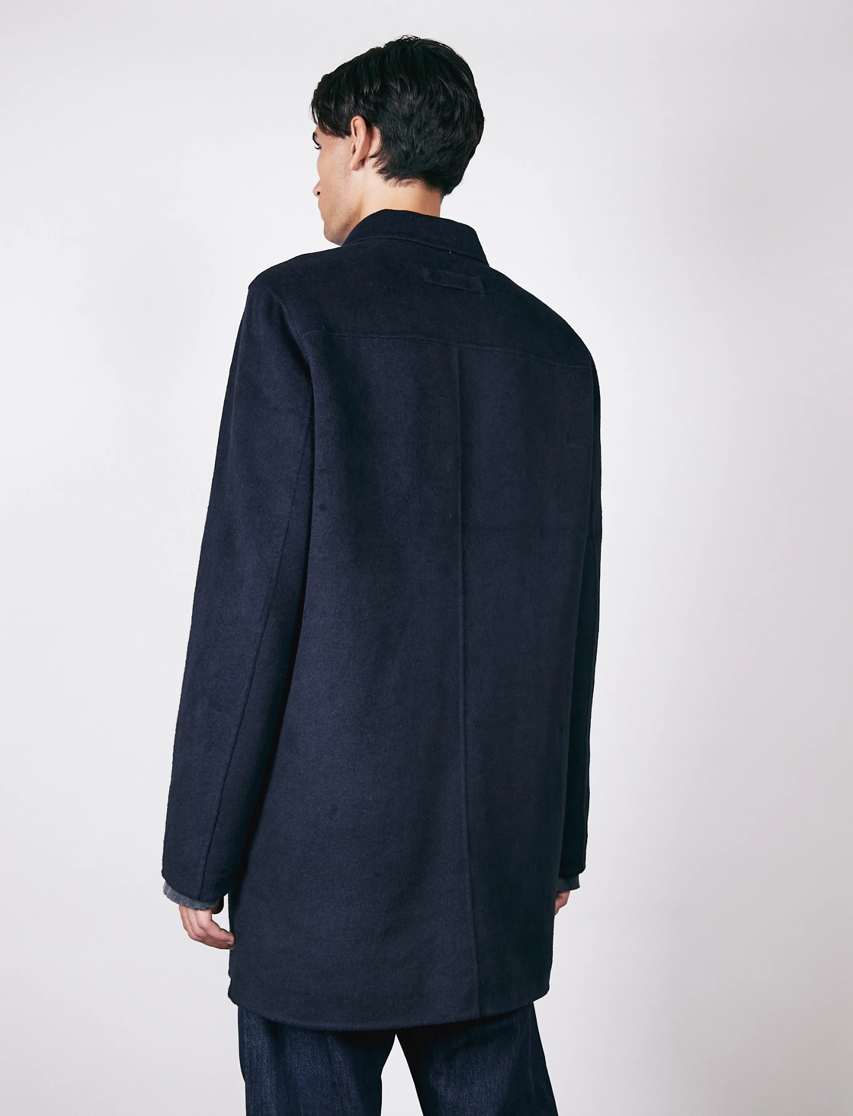 Brixtol Textiles - T-Coat Wool - winterjacken - midnight blue - 3