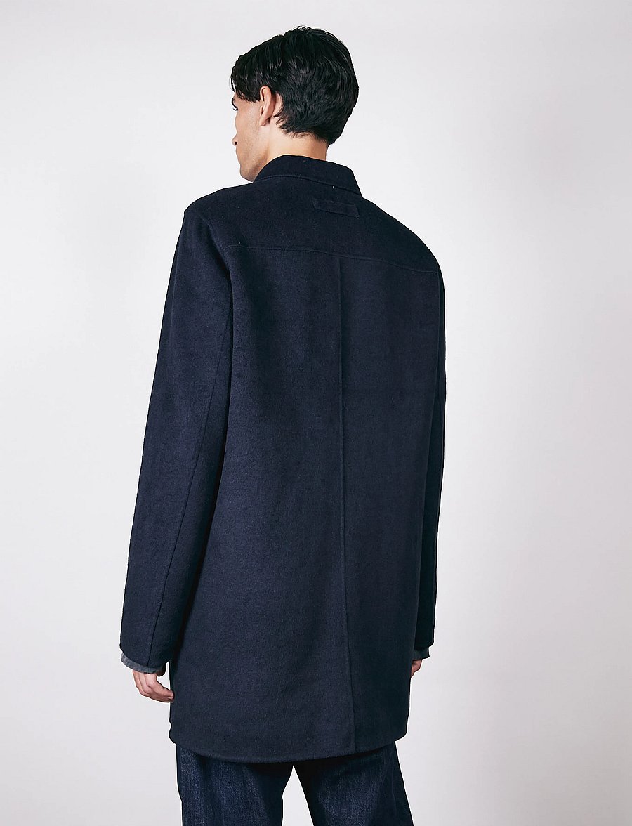 Brixtol Textiles - T-Coat Wool - winterjacken - midnight blue - 3