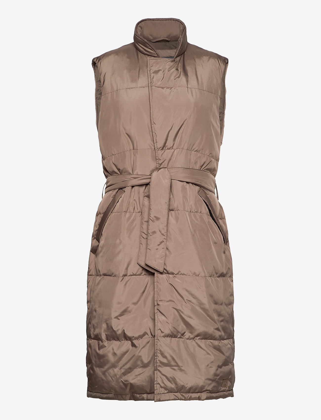 Brixtol Textiles - Mathilda - outerwear - taupe - 0