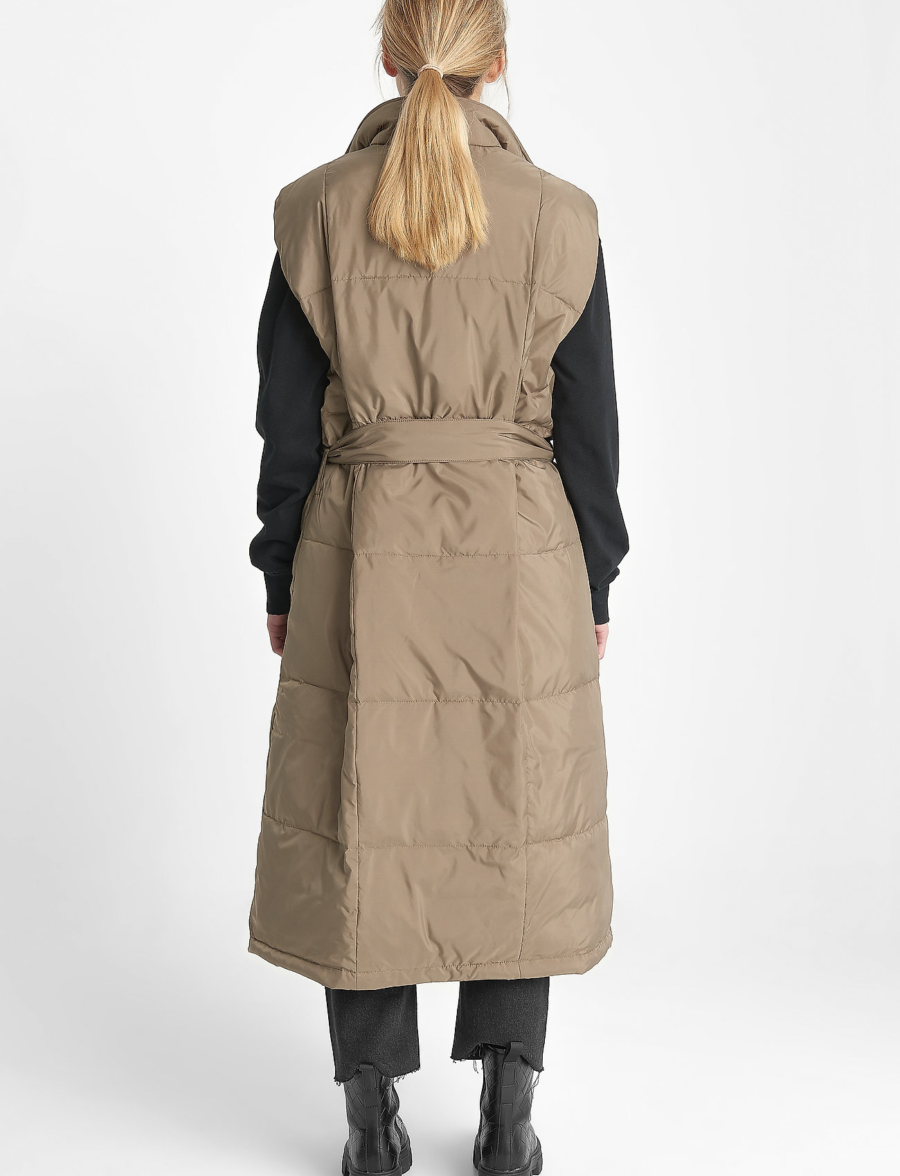 Brixtol Textiles - Mathilda - outerwear - taupe - 5