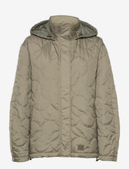 Brixtol Textiles - Megan - quilted jackets - light olive - 0