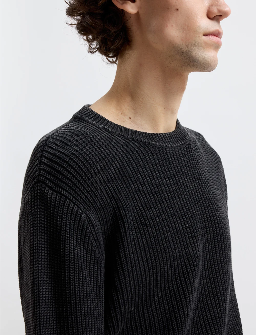 Brixtol Textiles - Dorper - rundhalsad - black - 5