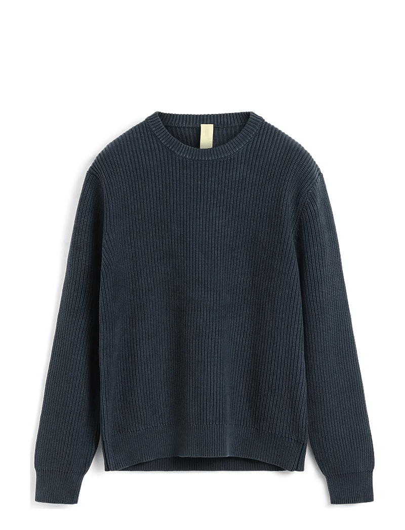 Brixtol Textiles - Dorper - okrągły dekolt - dark navy - 1