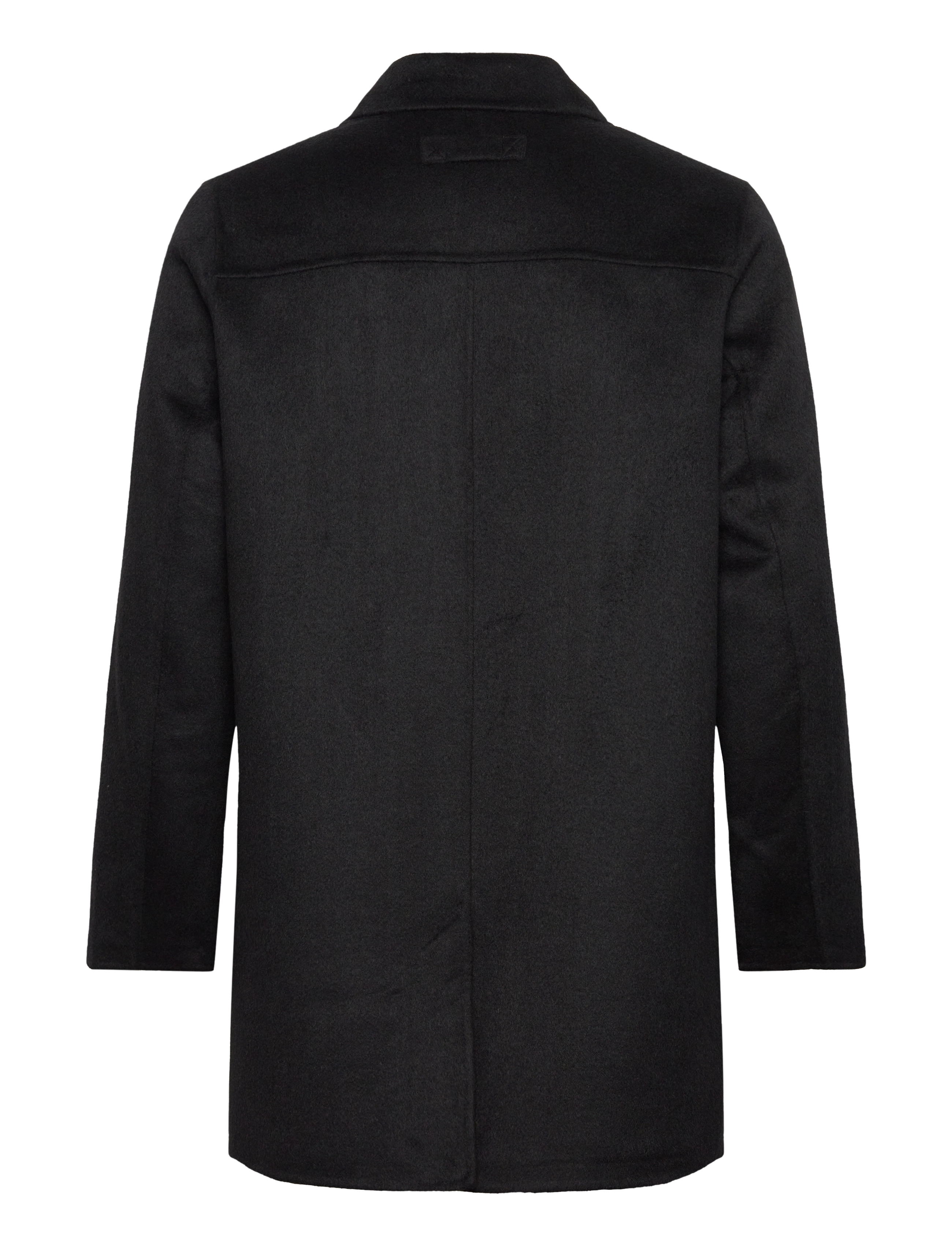 Brixtol Textiles - T-Coat Wool - frakker - black - 2