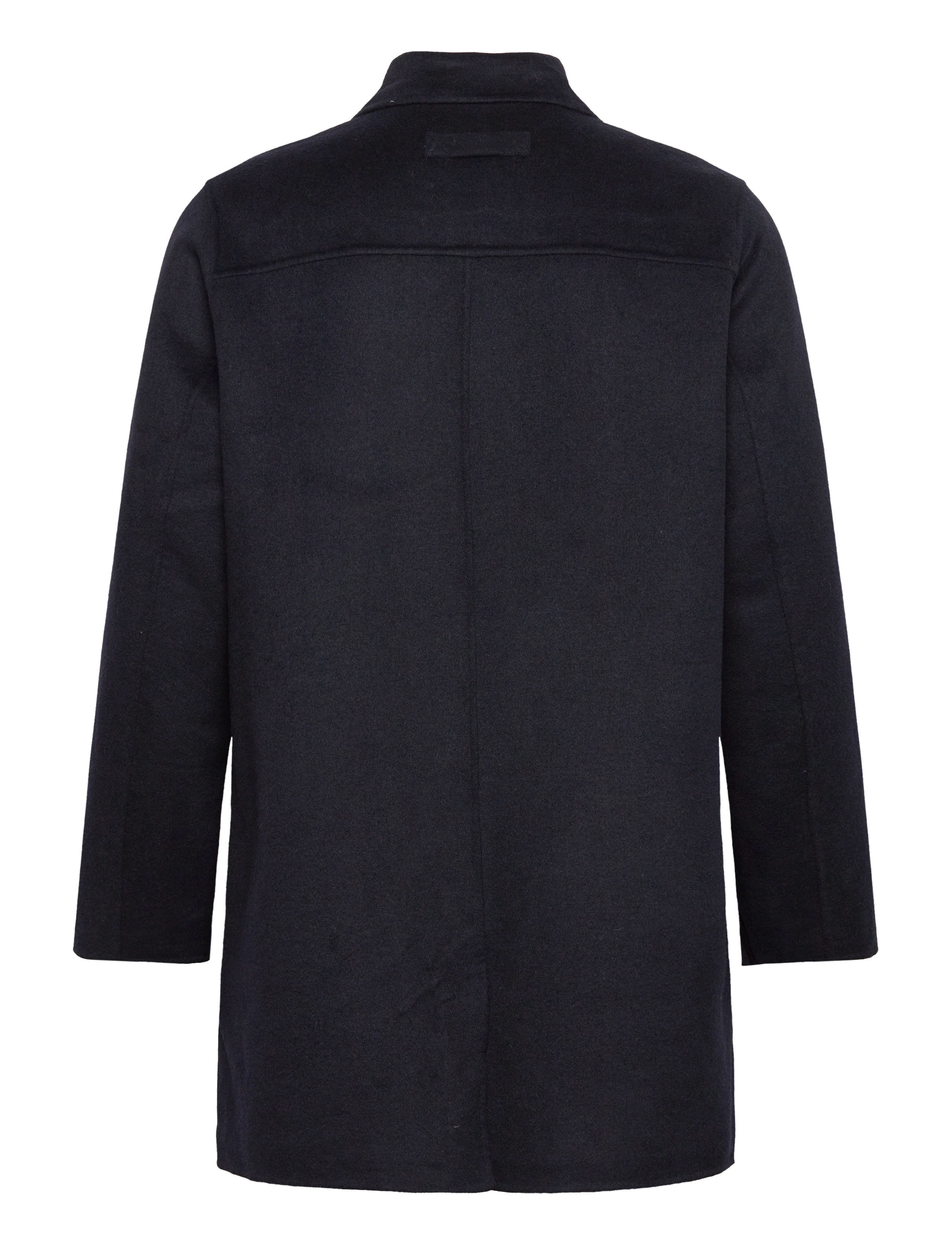 Brixtol Textiles - T-Coat Wool - mantlid - midnight blue - 2