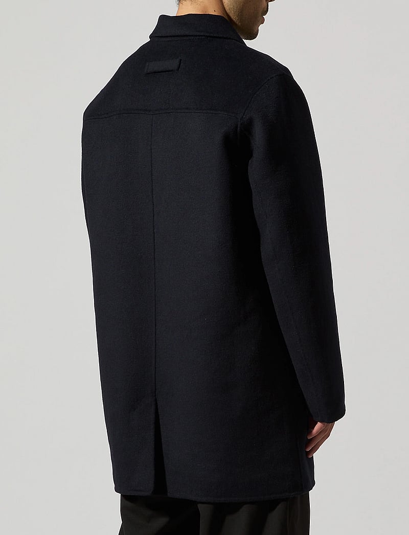 Brixtol Textiles - T-Coat Wool - vinterjakker - midnight blue - 3