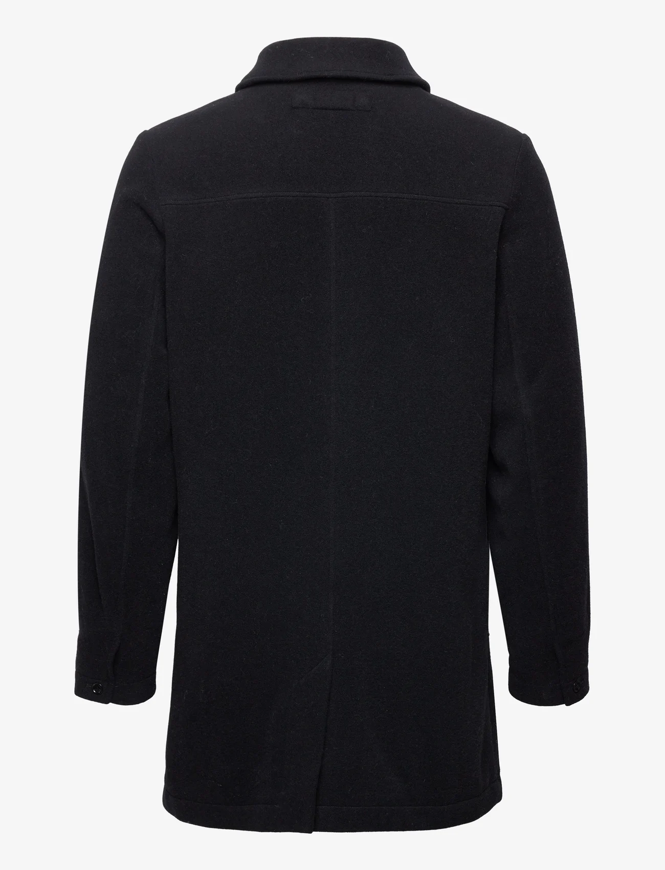 Brixtol Textiles - T-Coat Wool - vinterjackor - black - 1
