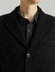 Brixtol Textiles - T-Coat Wool - Žieminės striukės - black - 6