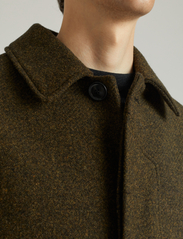 Brixtol Textiles - T-Coat Wool - vinterjackor - brown - 4