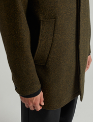 Brixtol Textiles - T-Coat Wool - vinterjackor - brown - 5