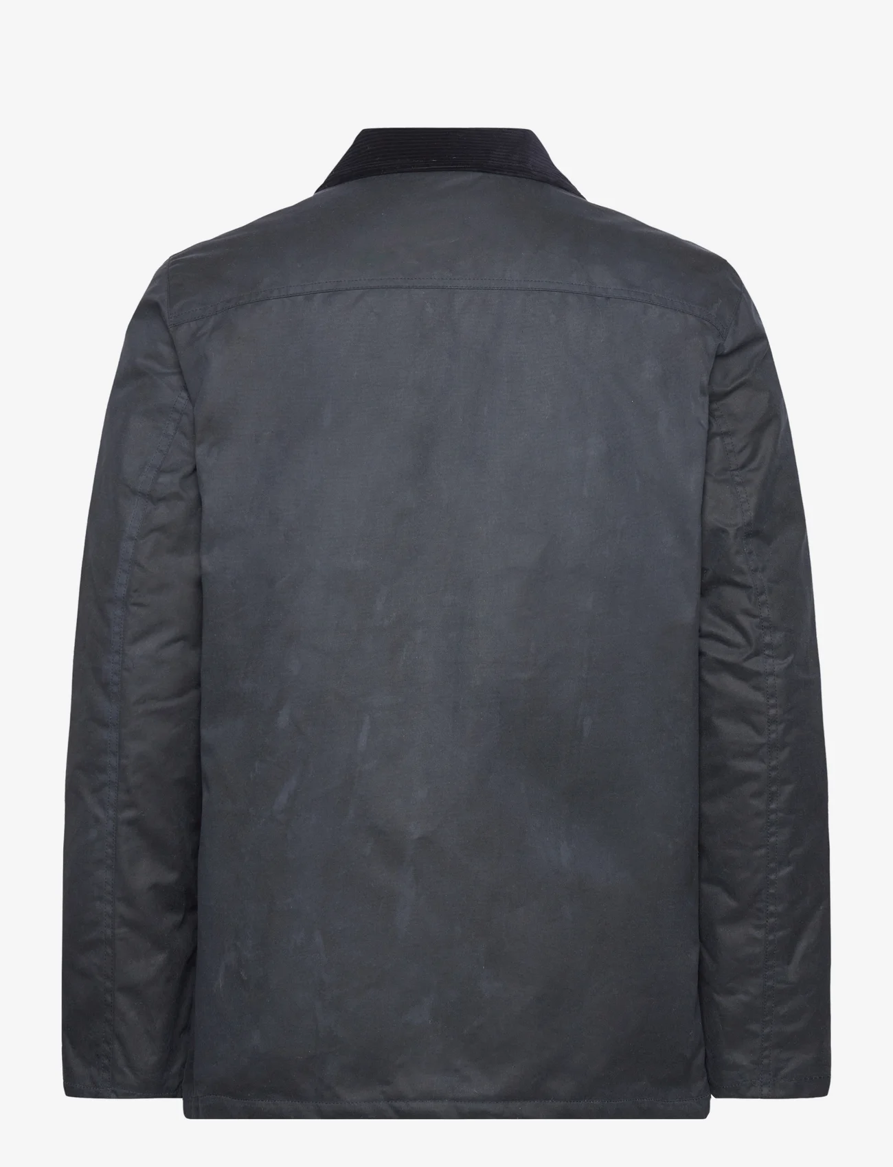 Brixtol Textiles - Curtis - spring jackets - navy wet wax - 1