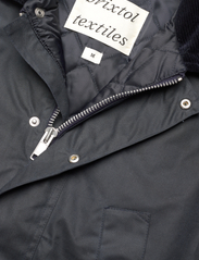 Brixtol Textiles - Curtis - light jackets - navy wet wax - 2