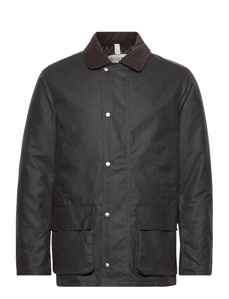 Brixtol Textiles - Curtis - vindjakker - brown - 1