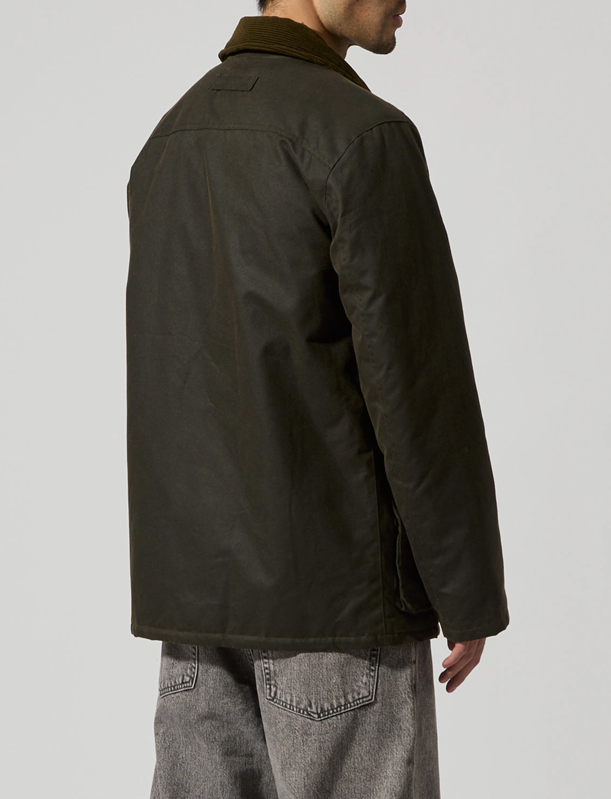 Brixtol Textiles - Curtis - olive - 3